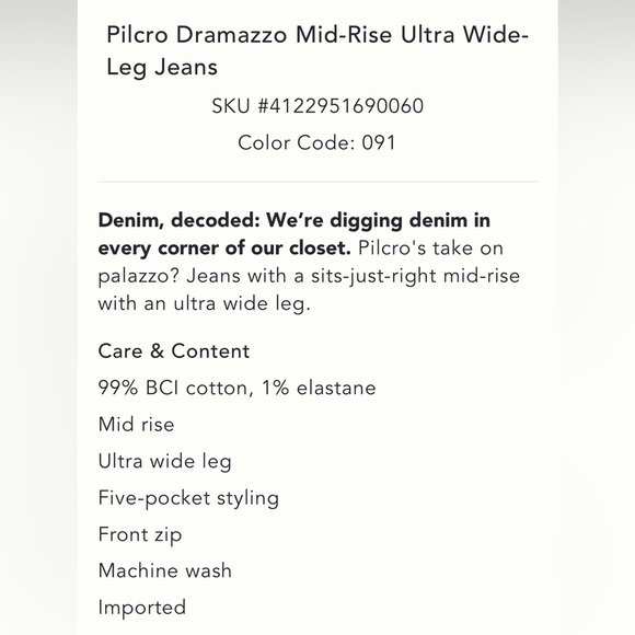 High Waisted Ultra Wide Leg Flare Jeans - Picture 7 of 7